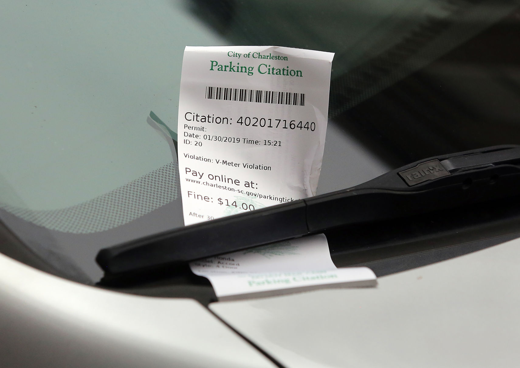Charleston Meter Parking